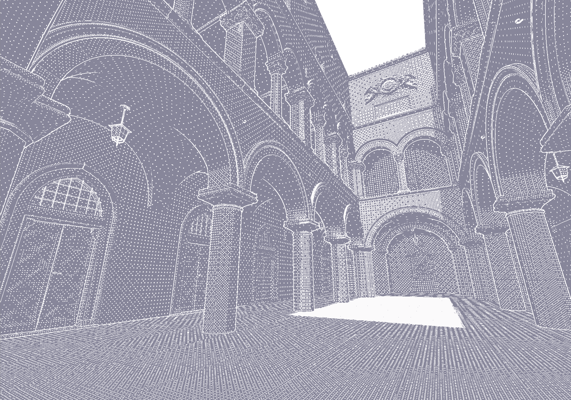 Dark dots on light (alt)